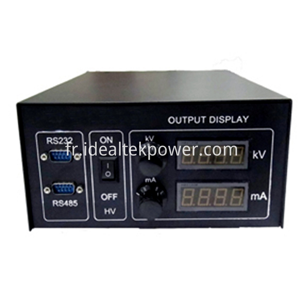 High Voltage Bench Lab Power Supply Front Panel
